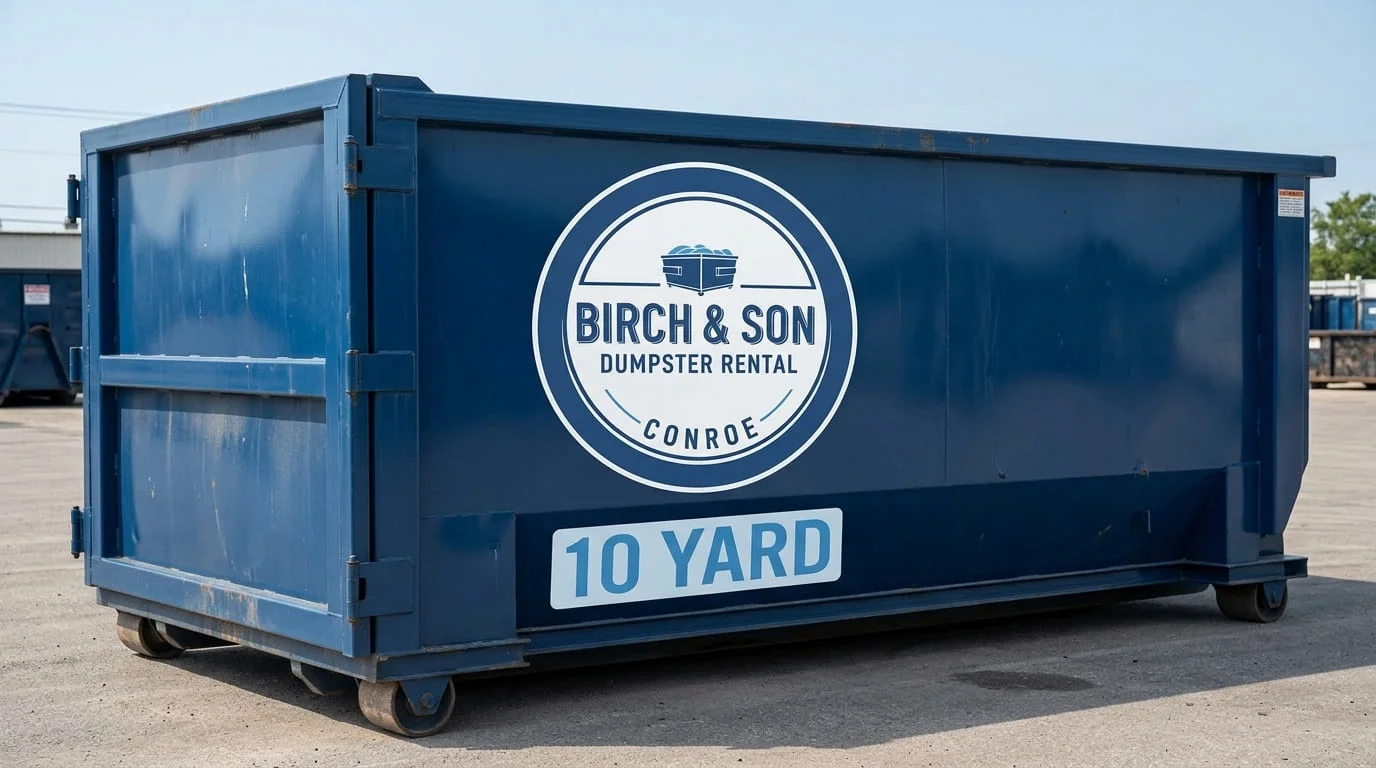 10-Yard Dumpster Rental Conroe-img