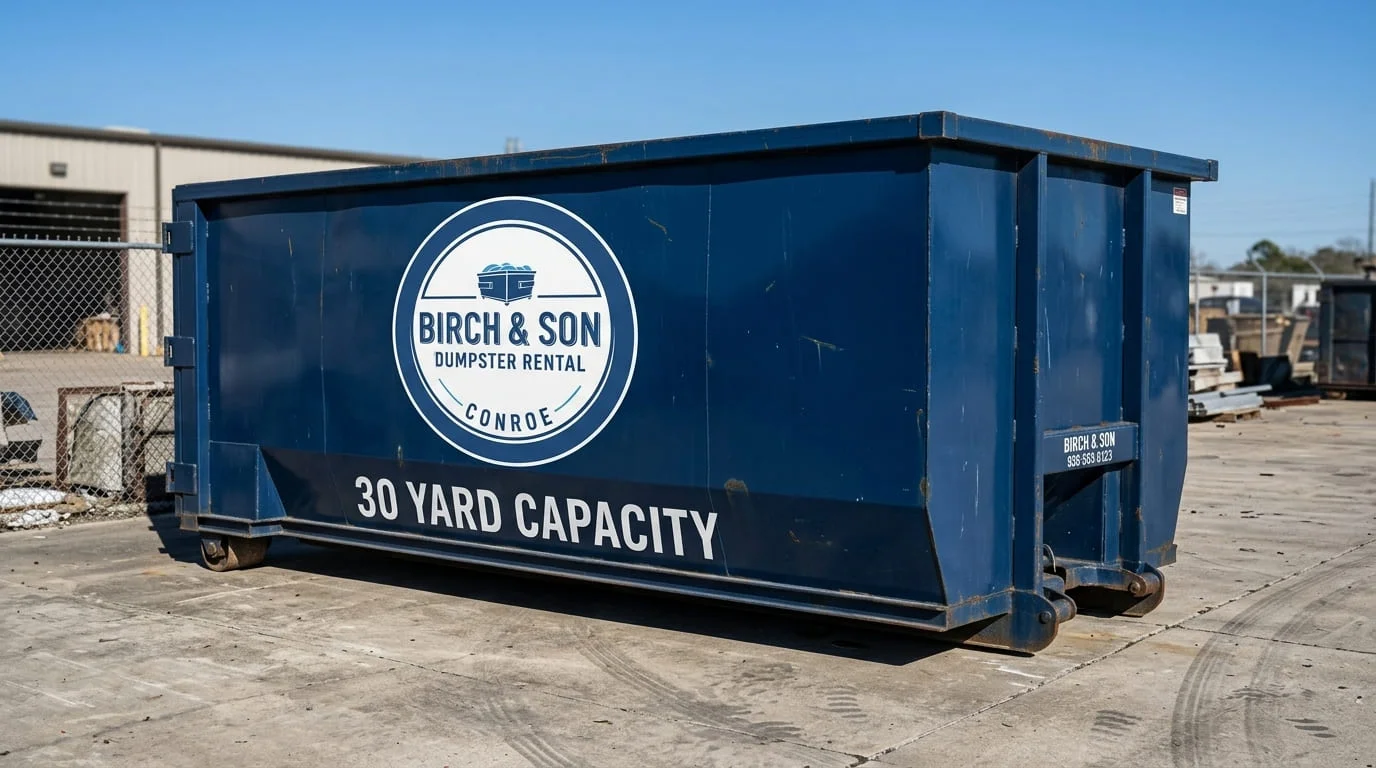 30-Yard Dumpster Rental Conroe-img