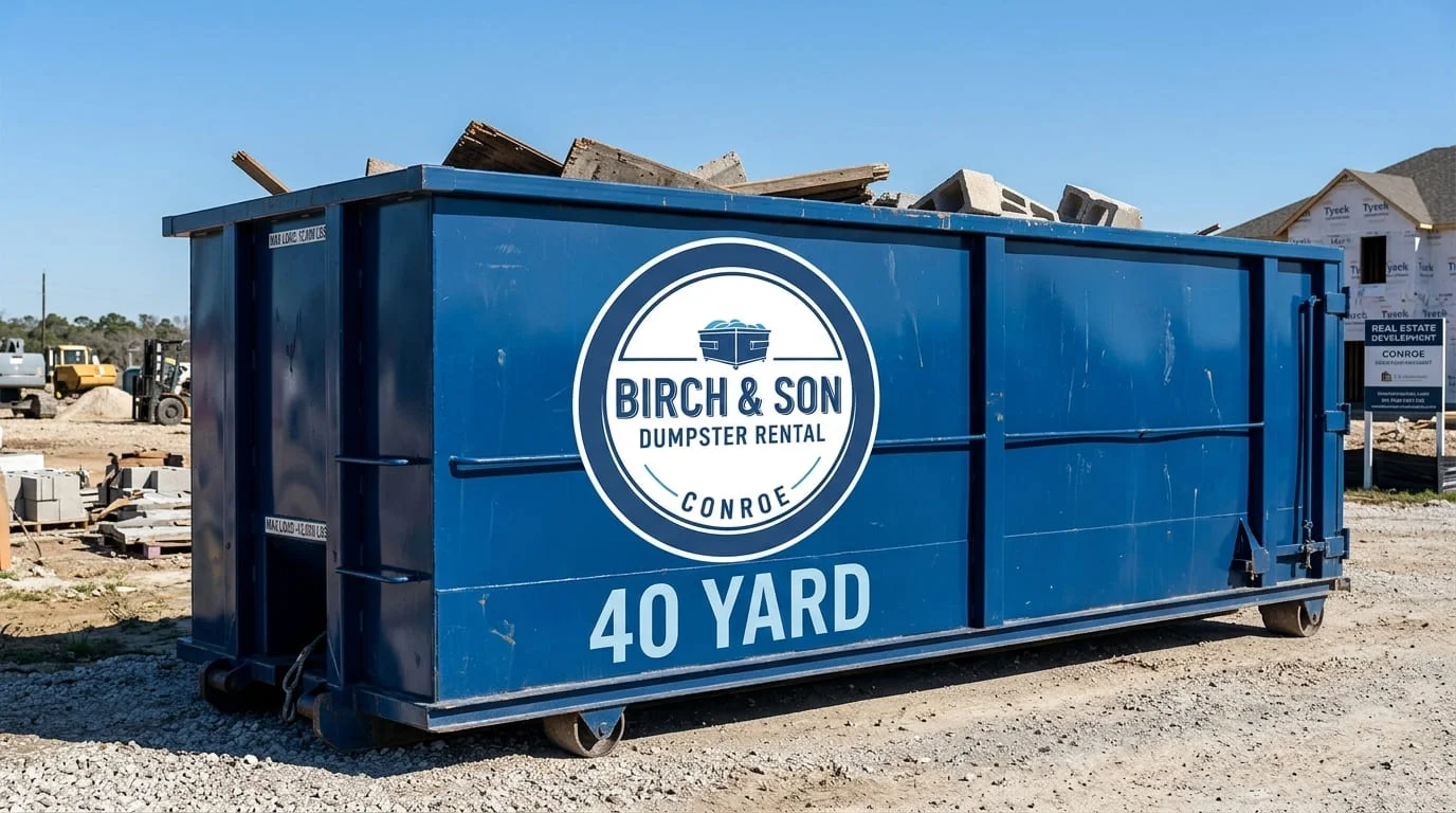 40-Yard Dumpster Rental Conroe-img