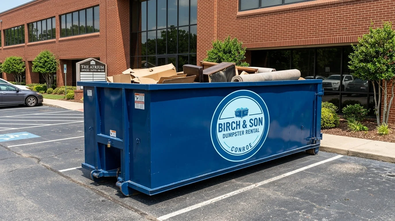 Commercial Dumpster Rental Conroe TX-img